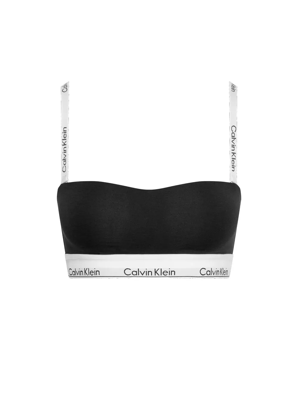 Lightly Lined Bandeau - Black