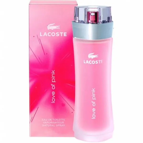 Love Of Pink by Lacoste Fragrance for Women Eau de Toilette Spray 3 oz