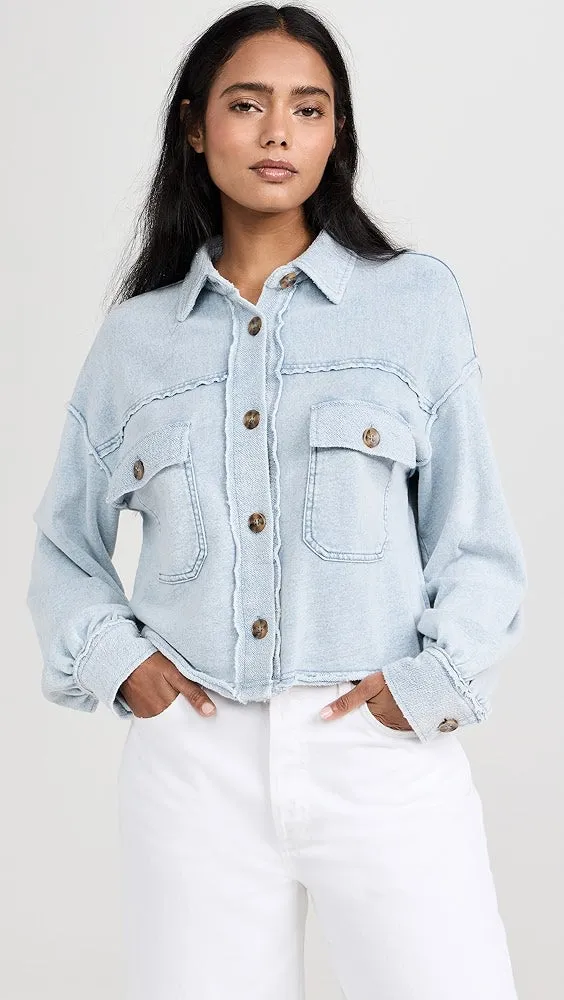 Abbott Knit Denim Jacket