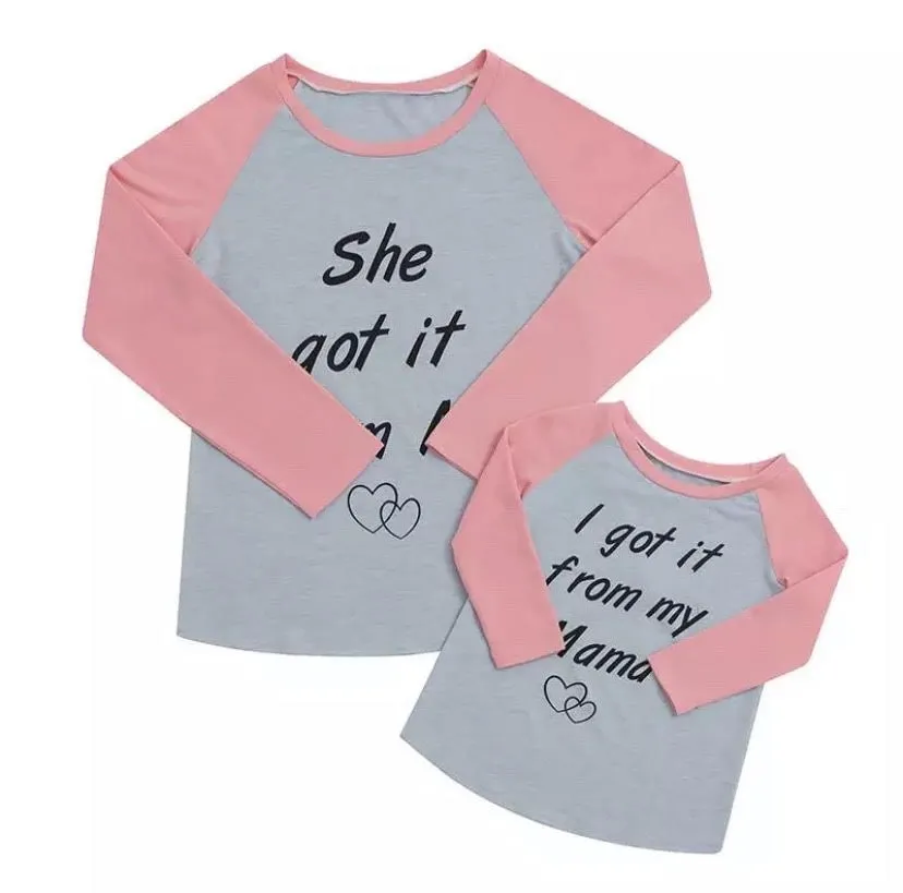 ME & MOMMY LONG SLEEVE TEE ( ADULT ONLY)