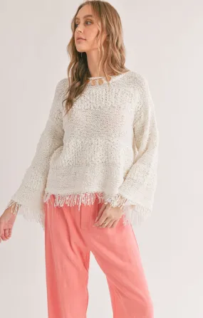 Mel Fringe Sweater