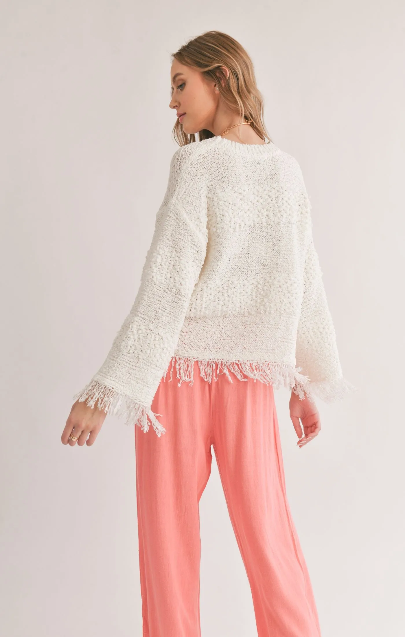 Mel Fringe Sweater