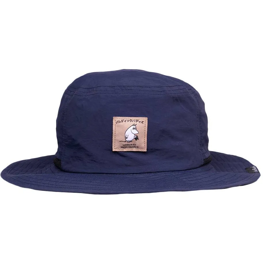 Moominpappa Brimmer Hat Adult Navy Blue - Nordicbuddies