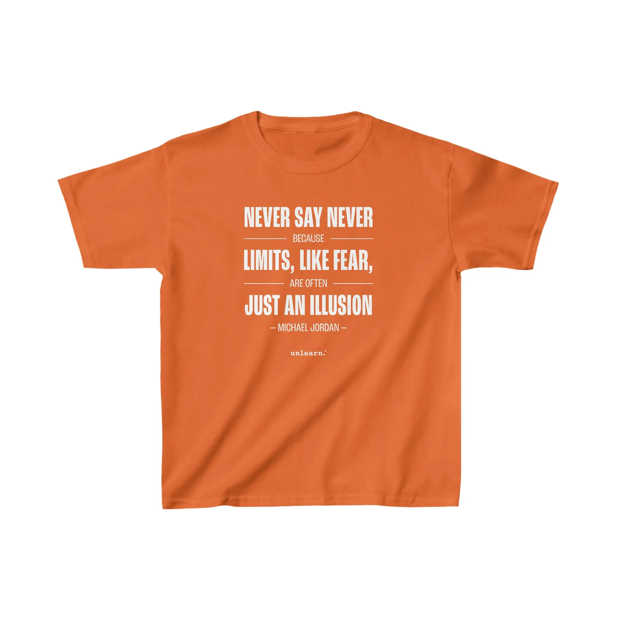 Never Say Never - Youth T-shirt