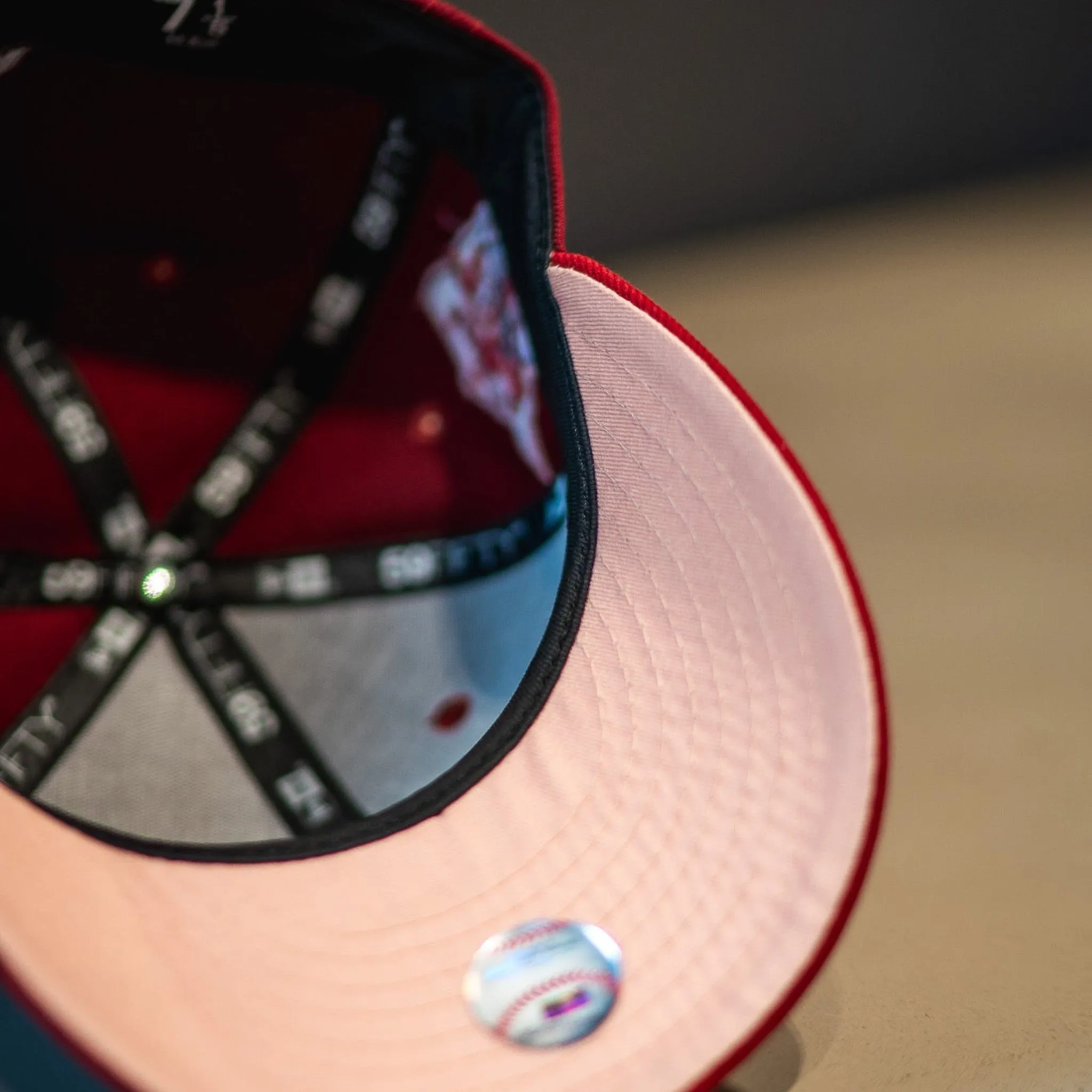 New Era Minnesota Twins 40th Season Pink UV (Maroon/Cardinal)