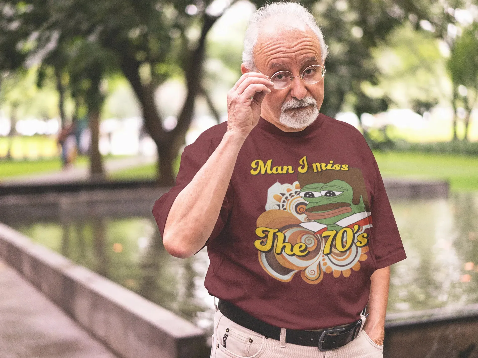 "Dude, Where's My Pepe?" 70's Nostalgia Tee