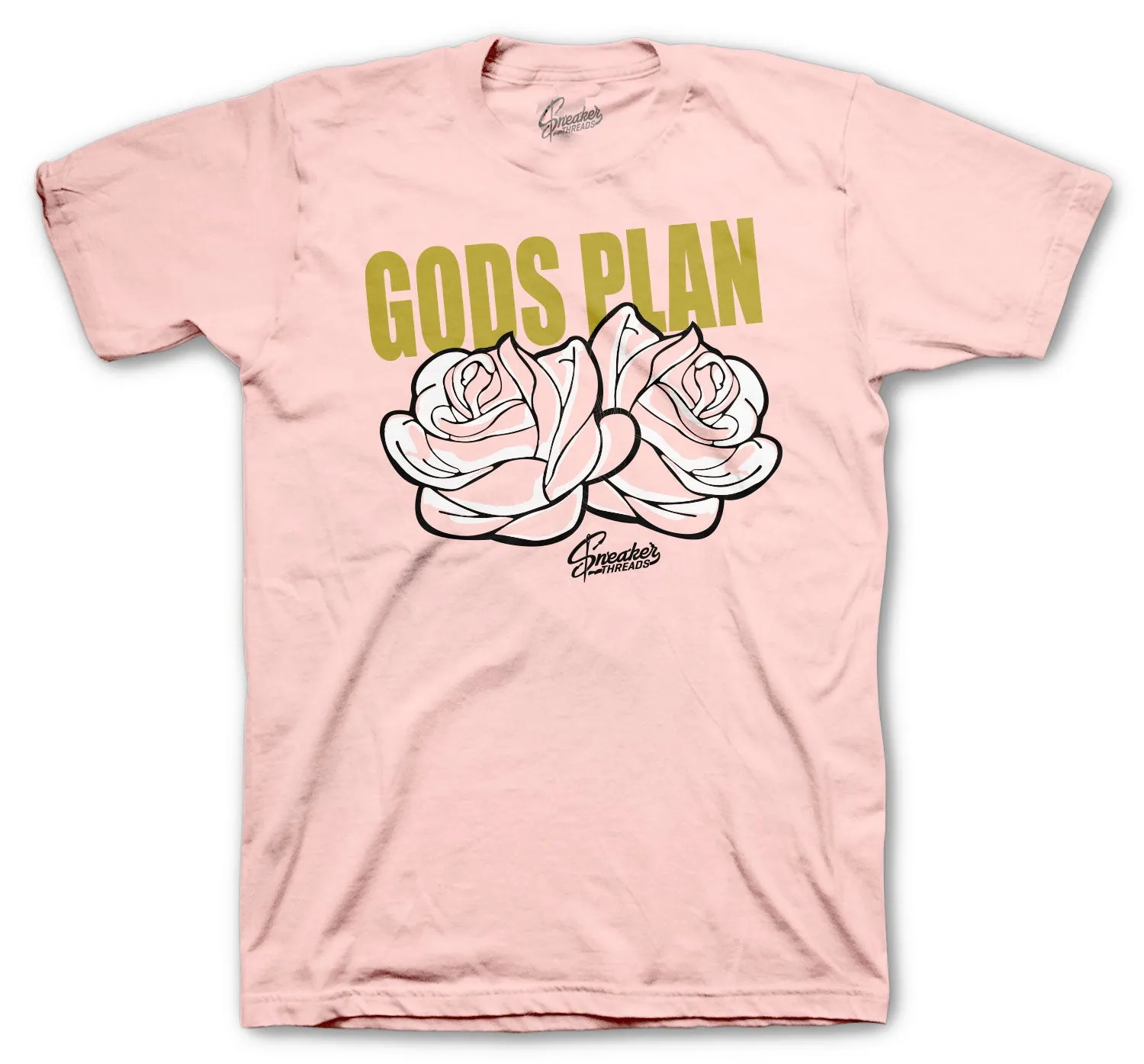 Retro 6 Gold Hoops Gods Plan Shirt