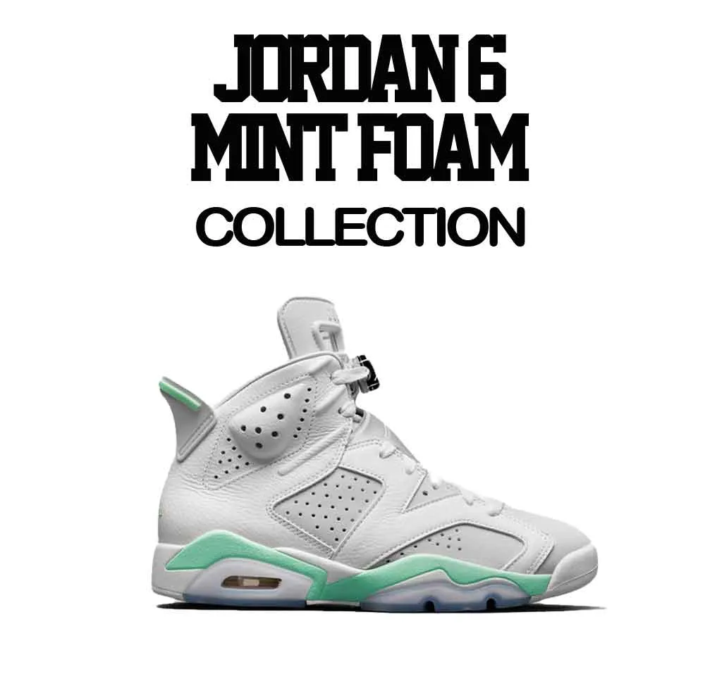 Retro 6 Mint Foam ST Hare Shirt