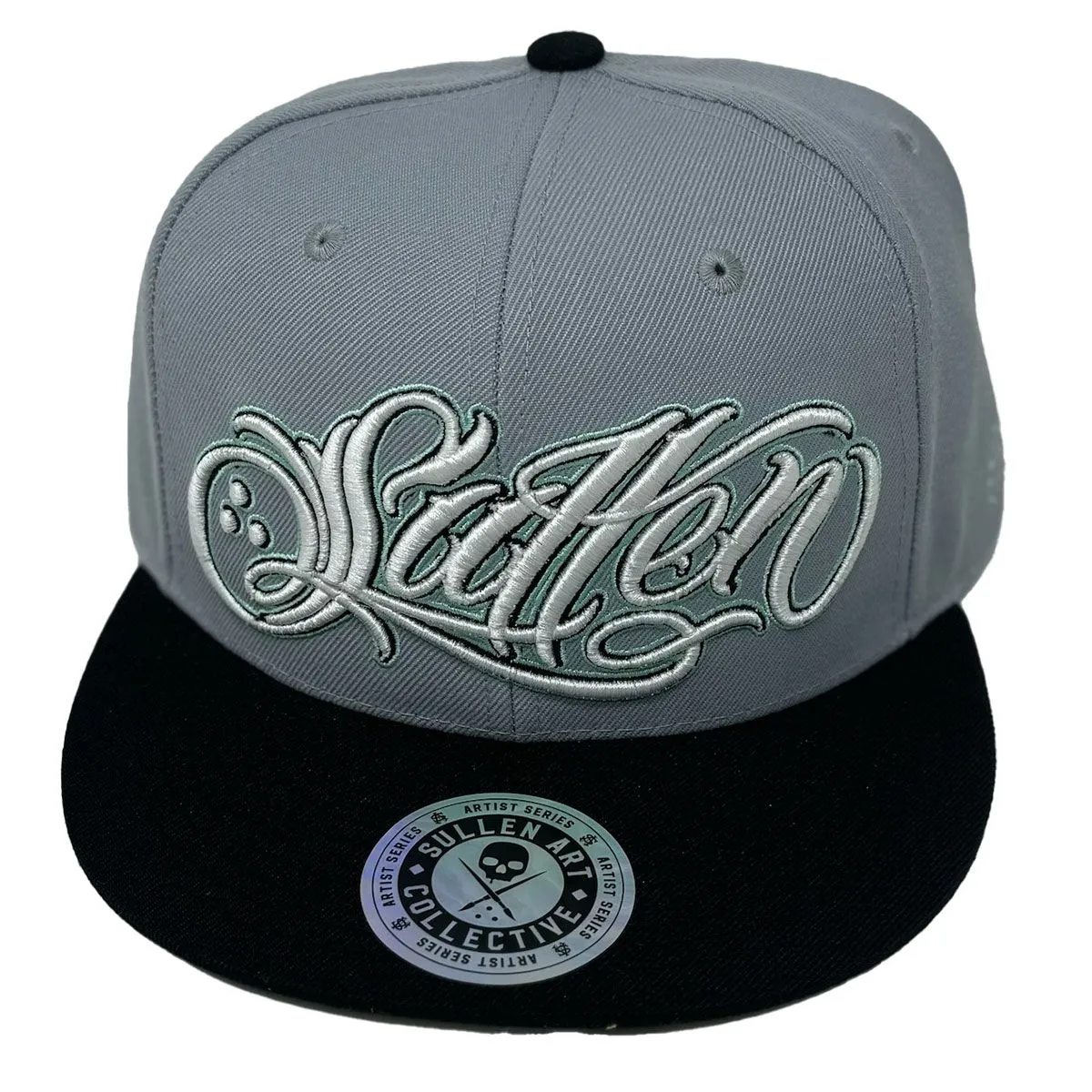 Sullen Butterfly Snapback Grey