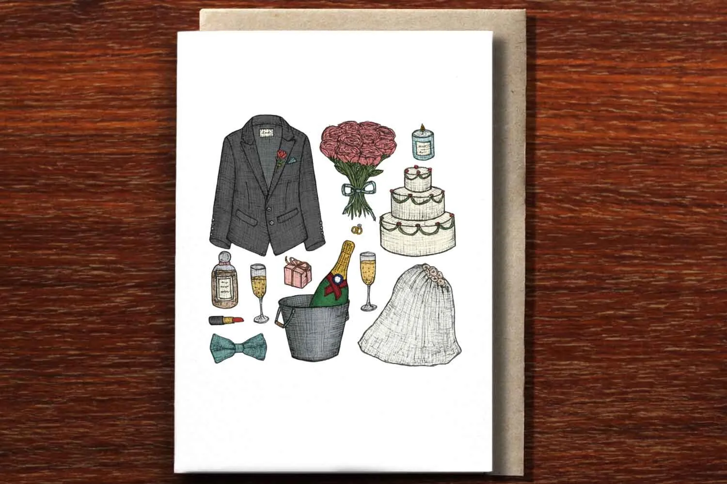 The Nonsense Maker - Greeting Card - Wedding Keepsakes