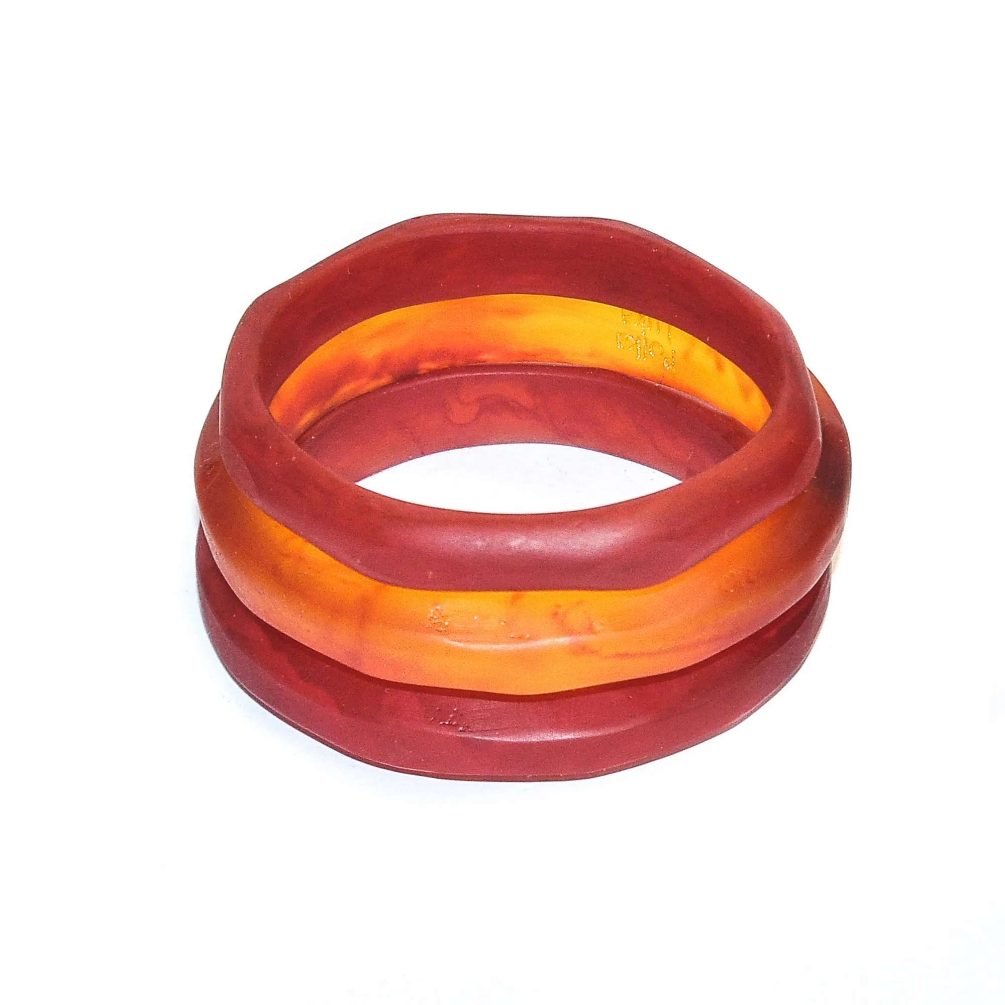 The Traveller Triple Resin Bangle Set