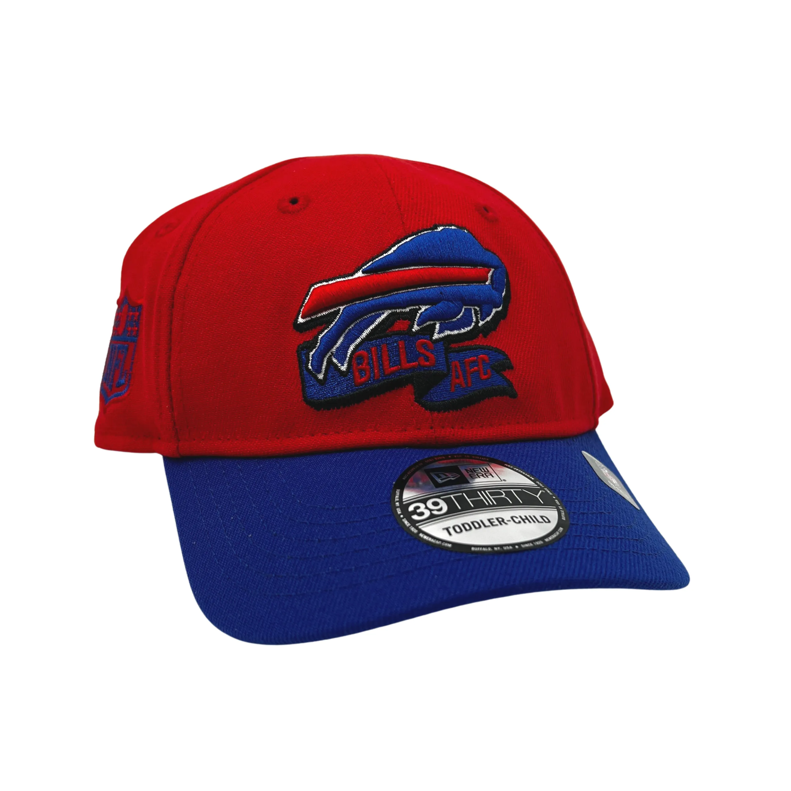 Toddler New Era Bills AFC Red Stretch Fit Hat