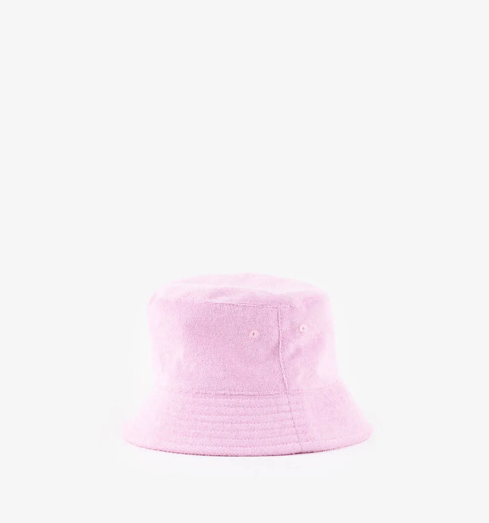 Towelling hat - Pink