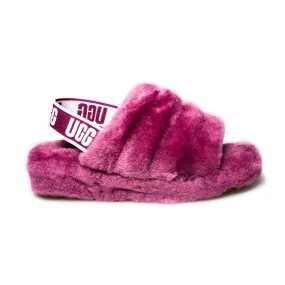 UGG Fluff Yeah Slide Bougainvillea Sandals - Women's