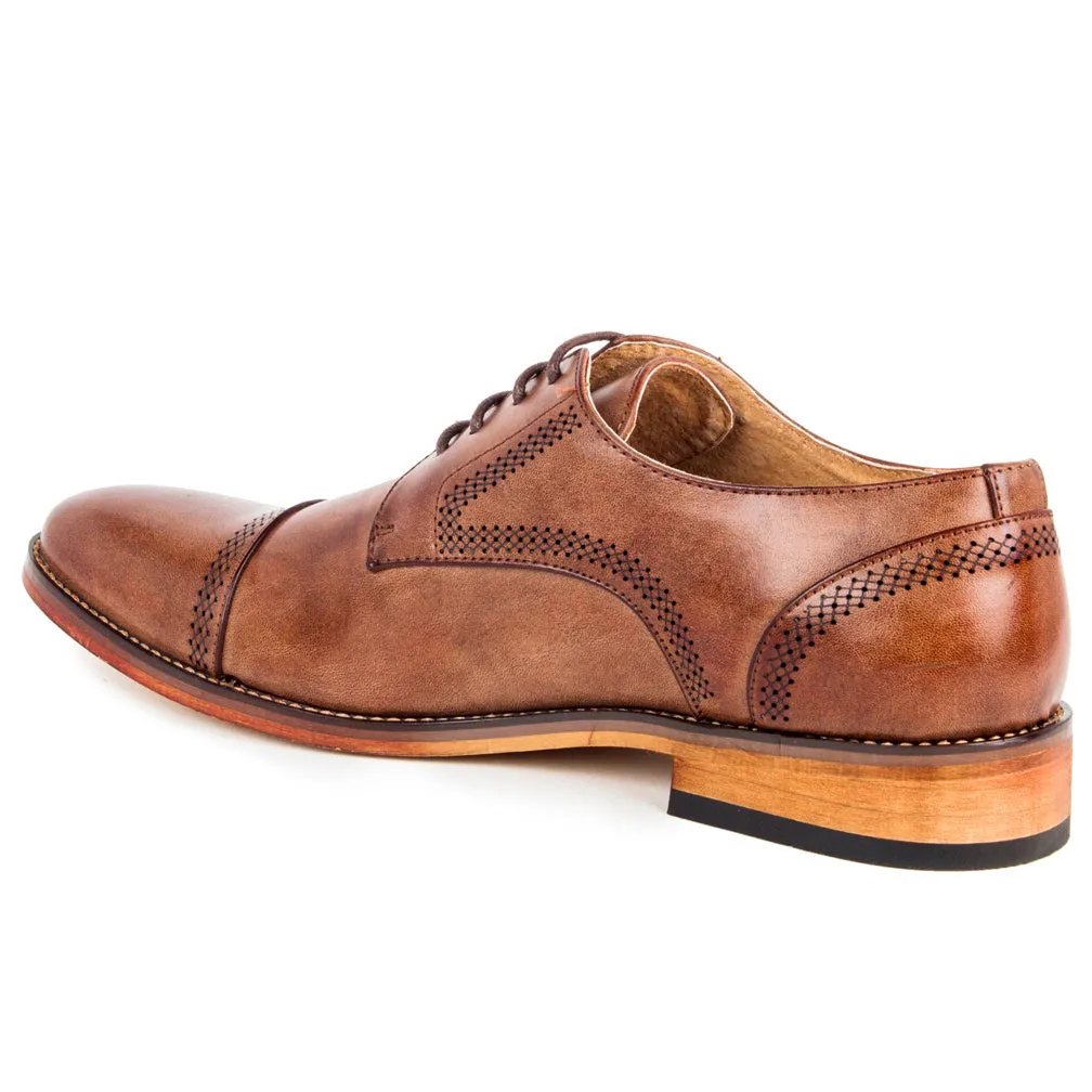 UV Signature Men's Anthony Cap Toe Derby Shoes