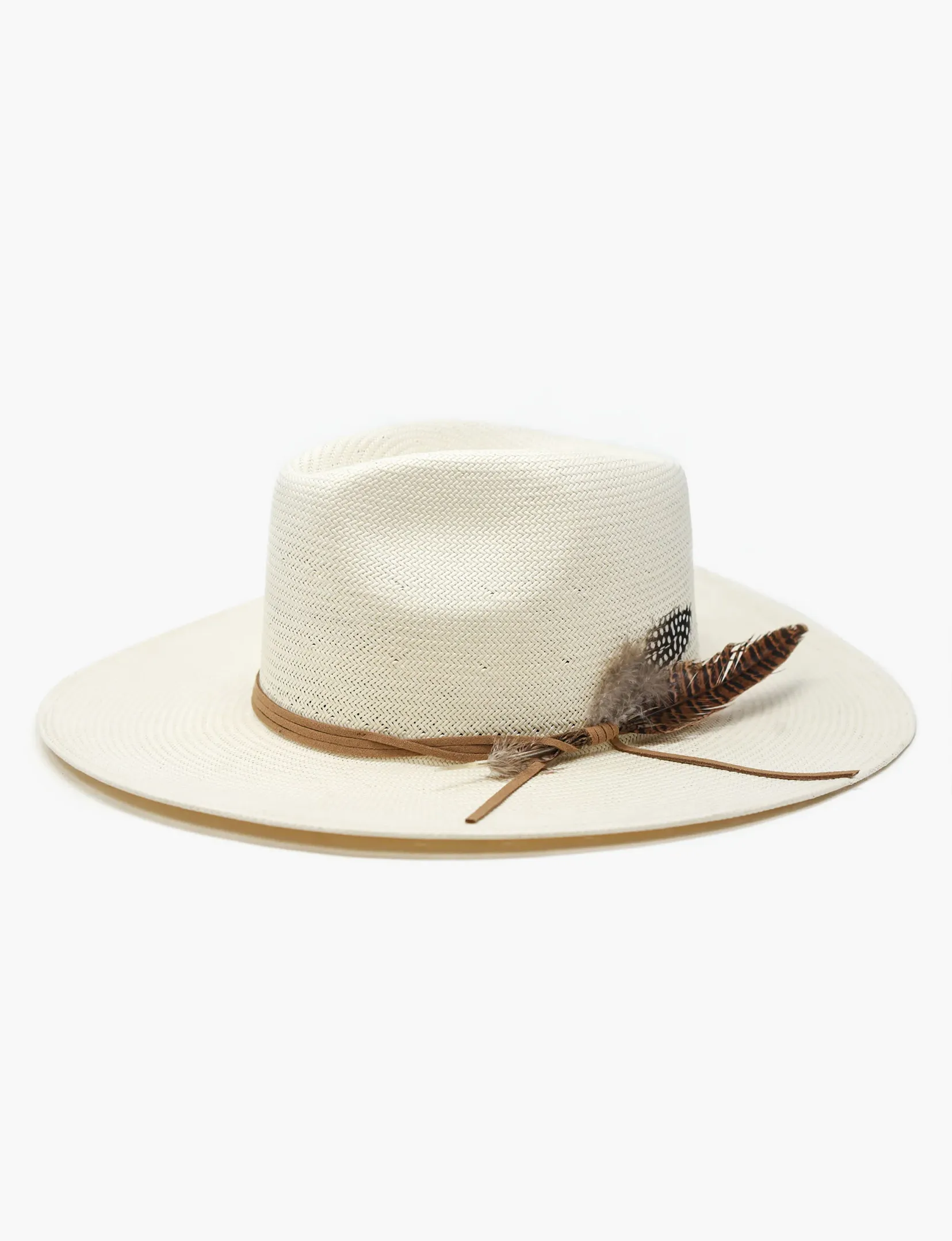 Valencia Straw Hat, Cream