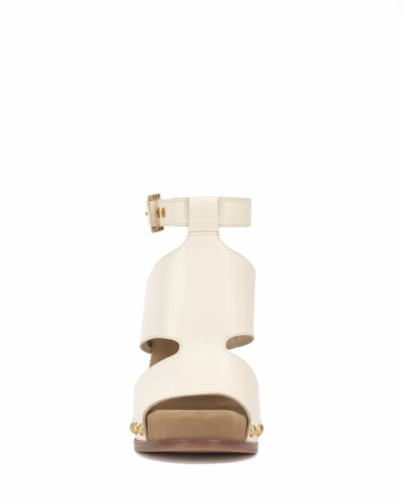 Vince Camuto CRYSTEL CREAMY WHITE/COW DERBY