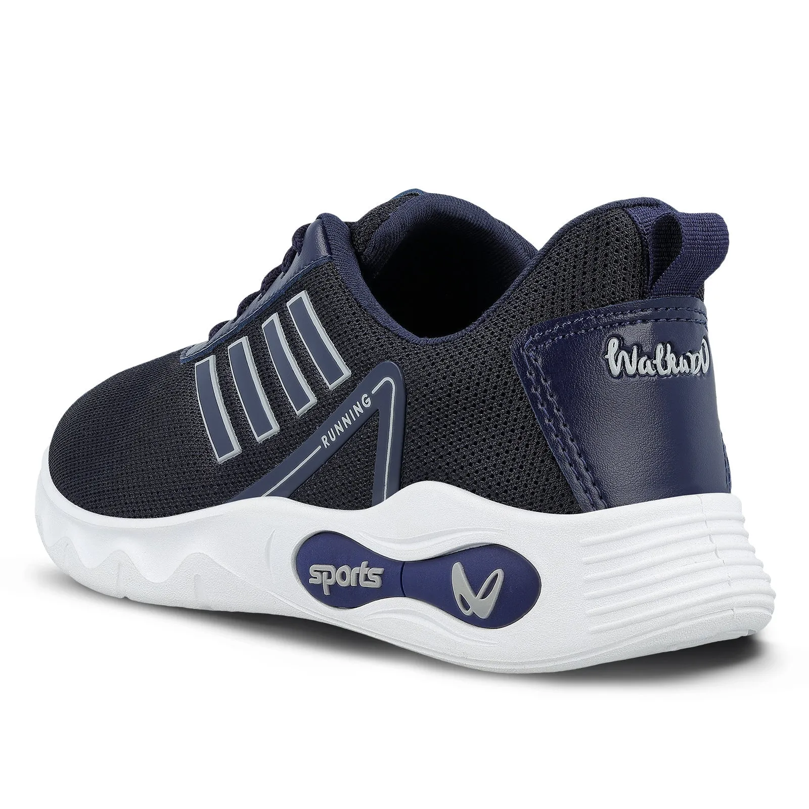 Walkaroo Kids Shoes - WK381 Navy Blue