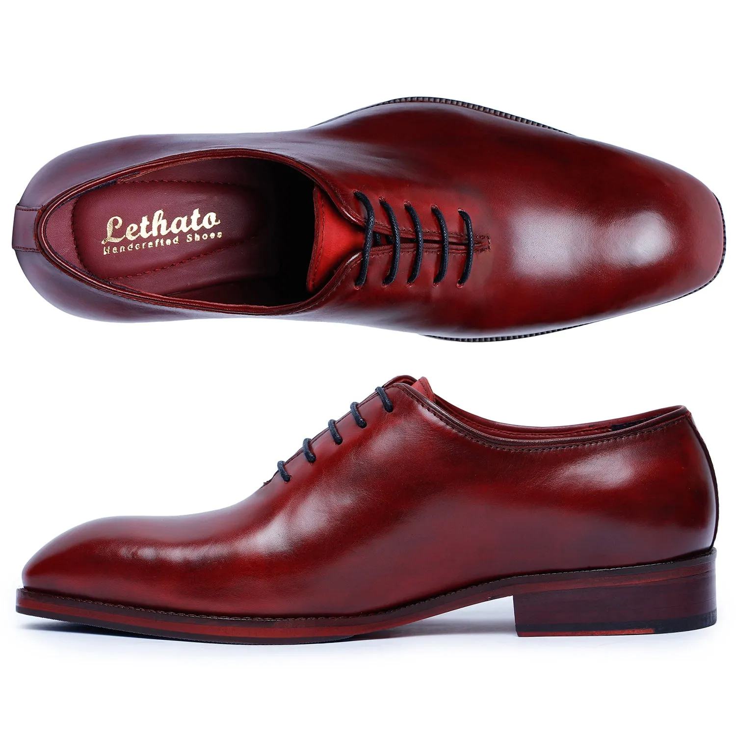 Wholecut Oxford - Wine Red