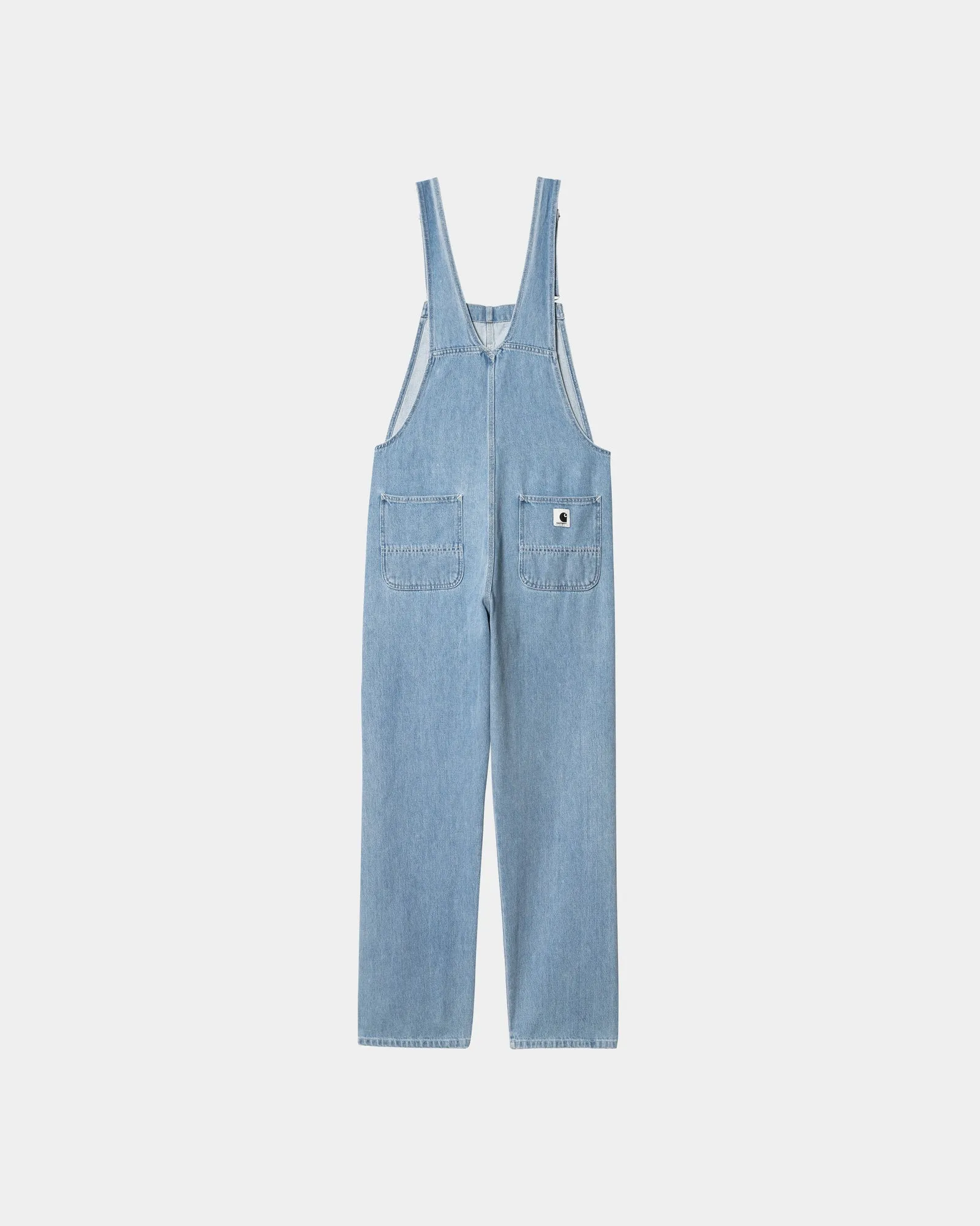 Women's Bib Overall Straight - Denim | Blue (stone bleached)