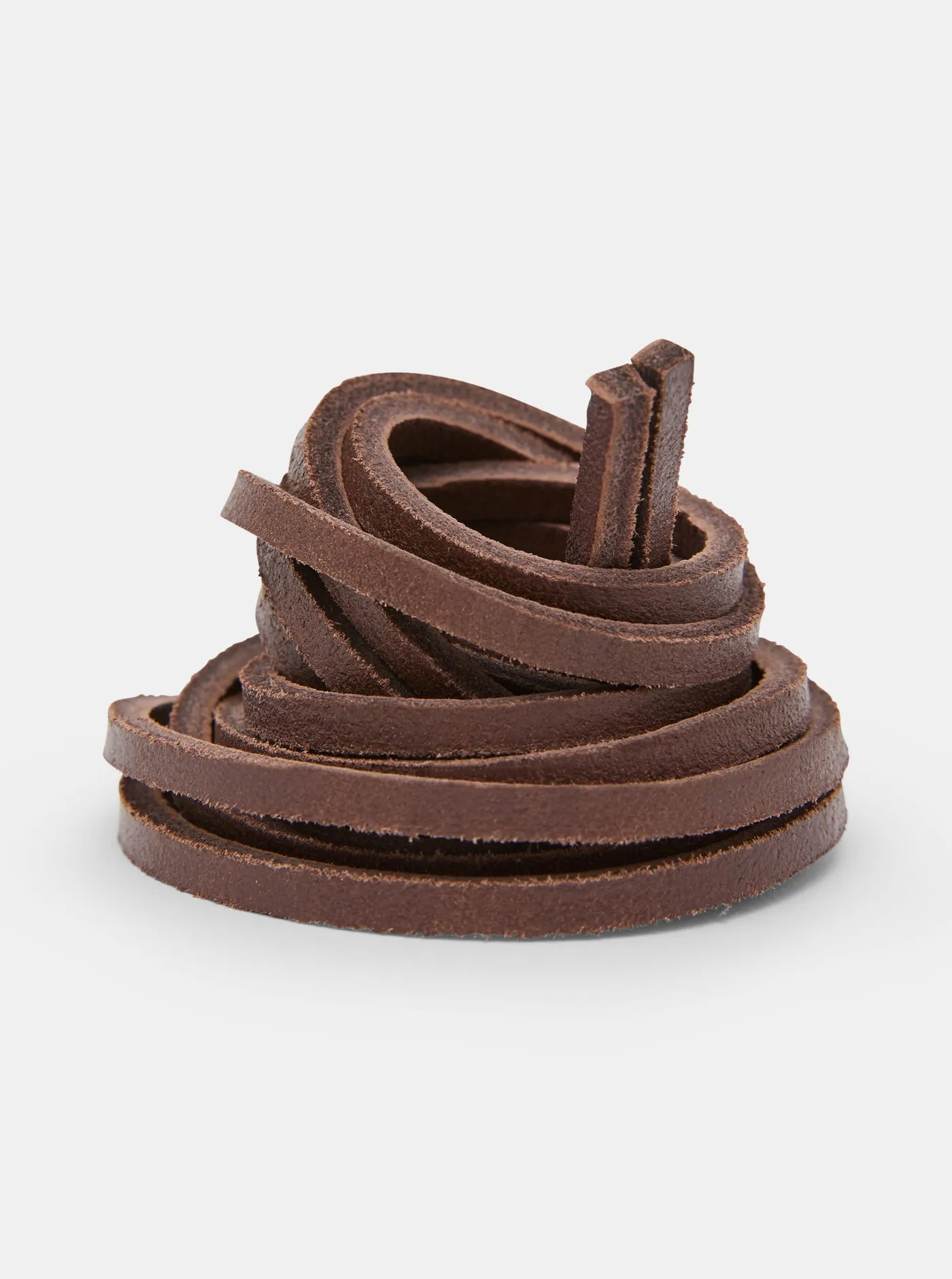 Yogi Leather Laces 90cm - Mahogany