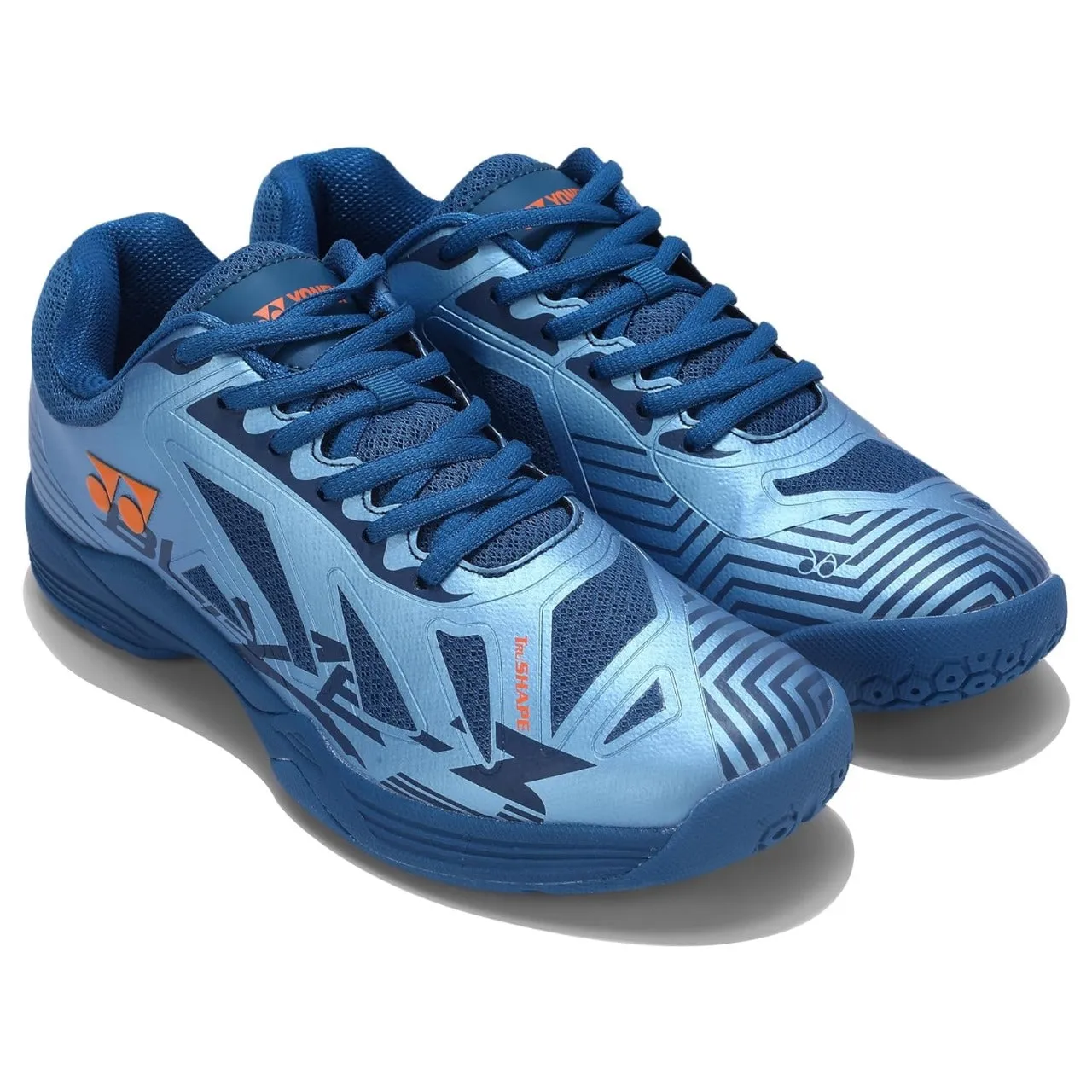 Yonex Blaze 3 Badminton Shoes | Crystal Teal/Hyper Orange